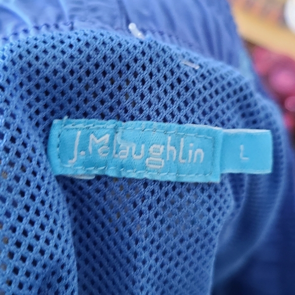 J.Mclaughlin Embroidered Skeleton Swim Trunks - Picture 3 of 5